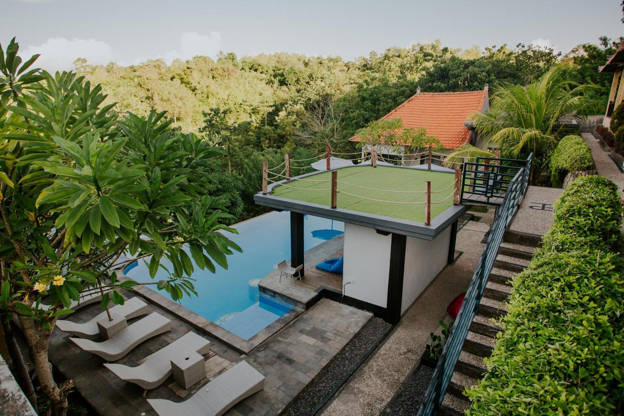 Abasan Hill Hotel&Spa Toyapakeh Buitenkant foto