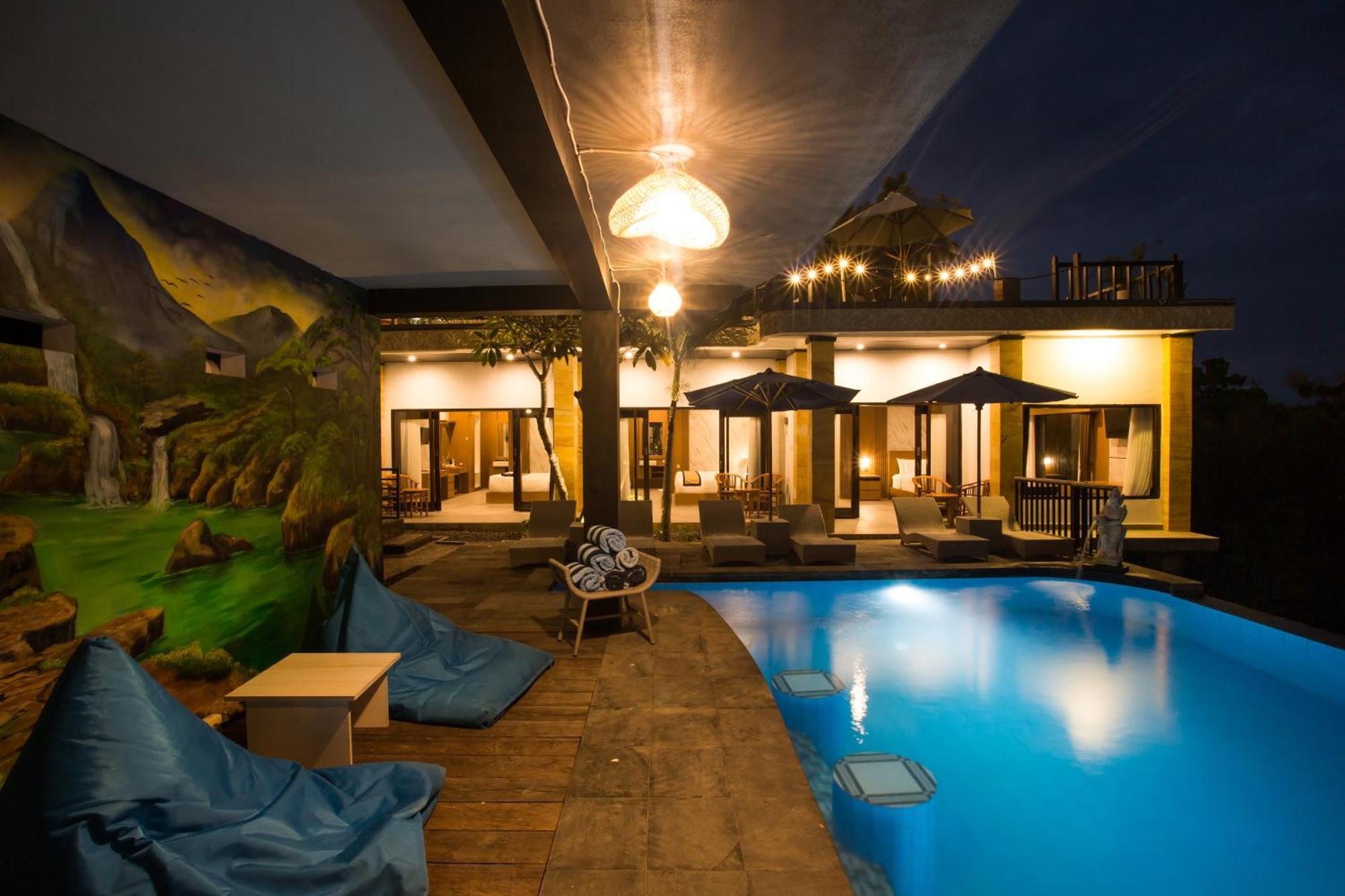 Abasan Hill Hotel&Spa Toyapakeh Buitenkant foto
