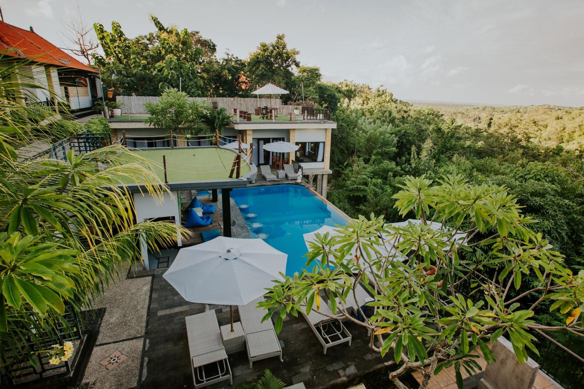 Abasan Hill Hotel&Spa Toyapakeh Buitenkant foto