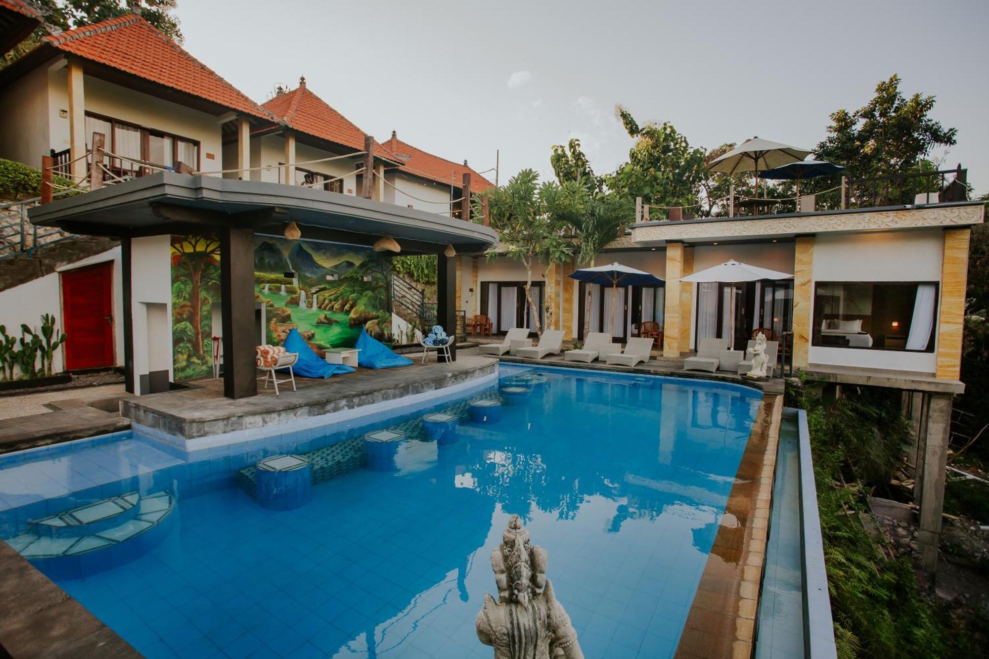 Abasan Hill Hotel&Spa Toyapakeh Buitenkant foto