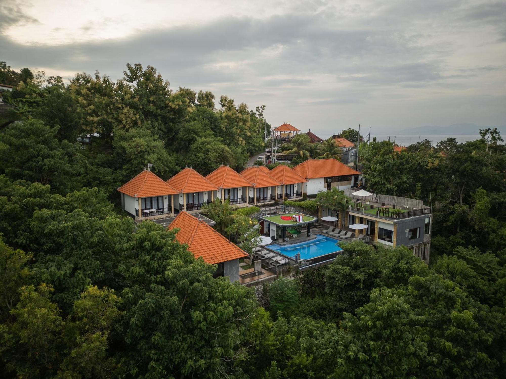 Abasan Hill Hotel&Spa Toyapakeh Buitenkant foto